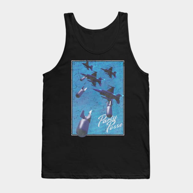 Party Posse (vintage poster) Tank Top by VinylCountdown